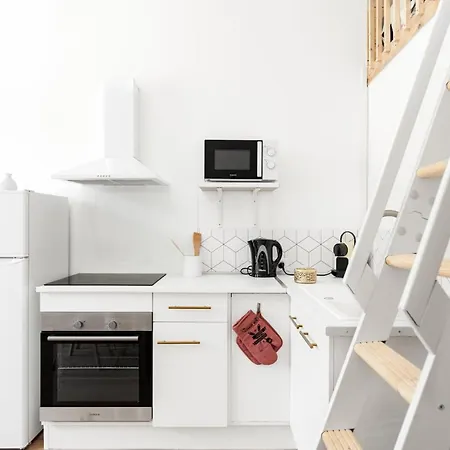 Boheme Chic - Cosy & Climatise - Entre Gare & Cite 아파트 *